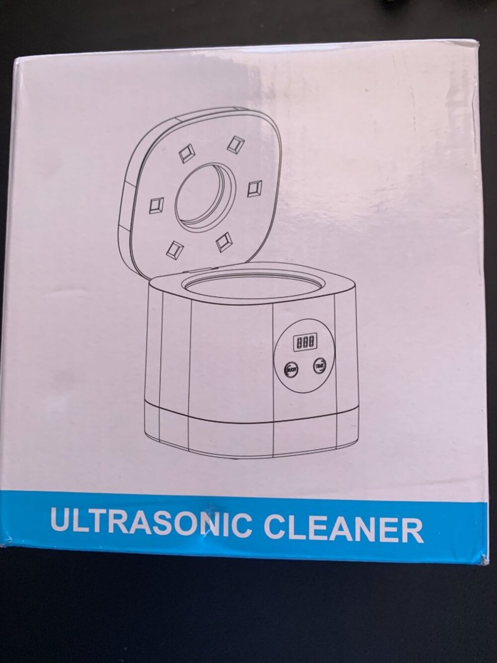 Ultrasonic Cleaner For Jewelry Watches Dentures & More ABS + 304 Stainless Steel